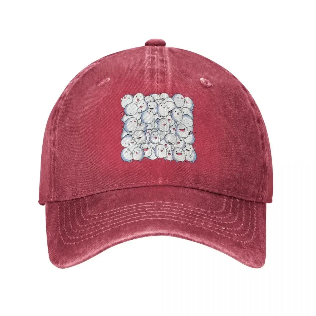 

Cute Warawara Baseball Cap Vintage Distressed Denim Anime Headwear Unisex Outdoor All Seasons Travel Unstructured Soft Caps Hat One Size