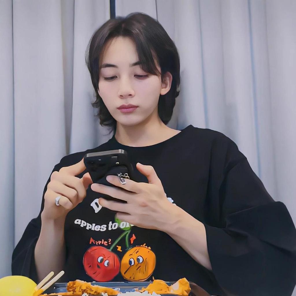 Seventeen Yoon Jeonghan Unisex Cotton Short-Sleeved T-Shirt, Korean Style, Loose Fit, Summer Half-Sleeve