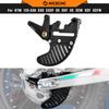 NICECNC For KTM EXC 300 EXC-F 350 2004-2024 Rear Dual Calipers Bracket Stunt Brake Disc Guard For Husqvarna TE 300 GasGas EC 300