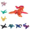 Kid Gifts Printed Figures Animals Rotatable Articulated Animal Model New Realistic Dragon Statue