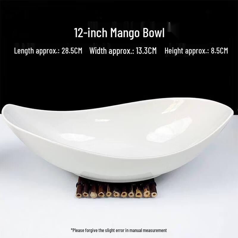 Qiwei Creative Ceramic Ingot Salad Bowl