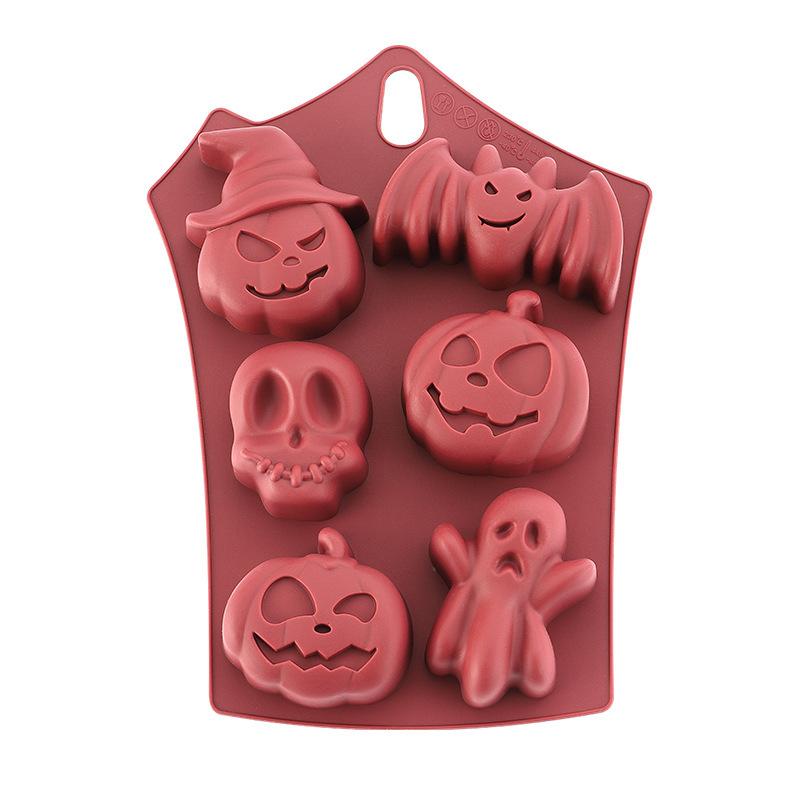 Easter and Halloween themed cake molds - Handmade fun silicone cake molds with 6 different shapes