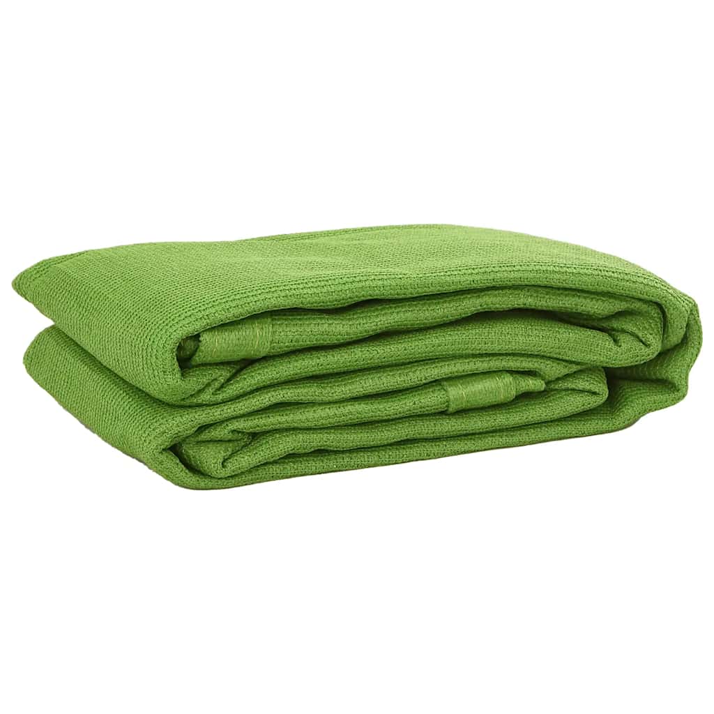Tent Rug Light Green 200x200 Cm HDPE