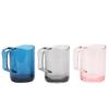 3Pcs Innovative Thicken Toothbrush Cup with Handle Toothbrush Holder Bathroom Supply