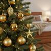 Ornements d'arbre de Noël - SPRINGOS - Lot de 100 - Incassables - Doré - Mixte