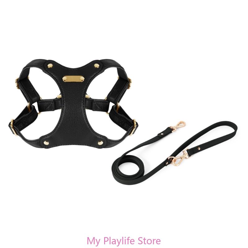 

Шлейка для собак с поводком, не требующая усилий, нагрудный ремень для выгула собак, шлейка для вытягивания, шлейка для активного отдыха на открытом воздухе, быстросъемная шлейка S чёрный