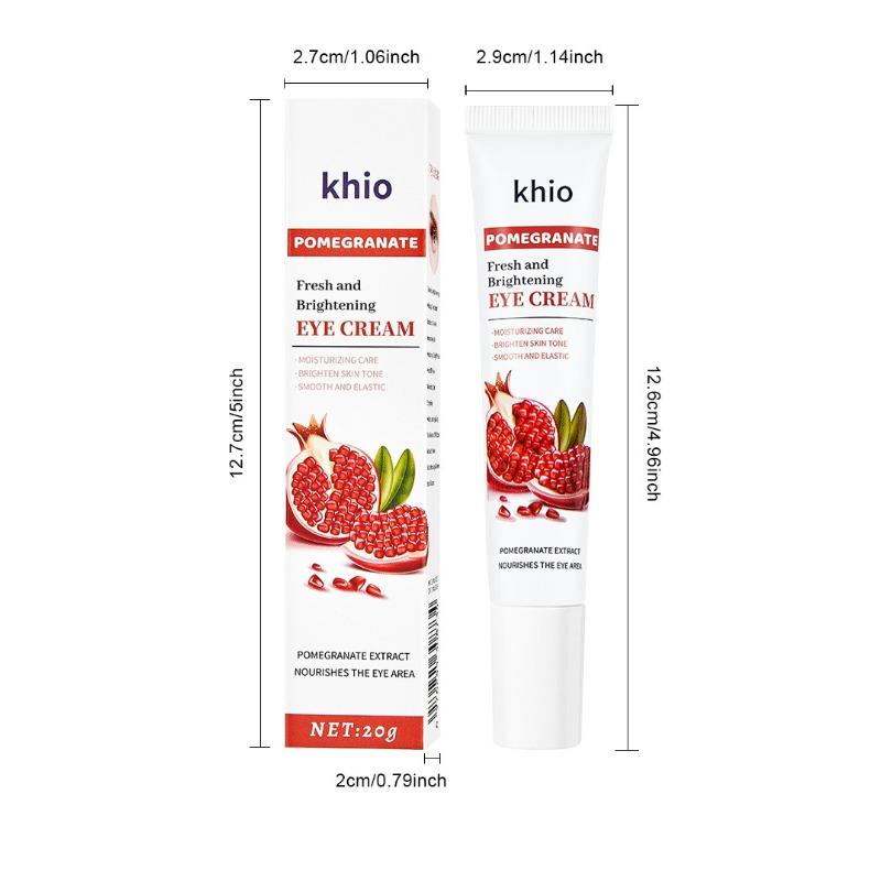 Red Pomegranate Fresh Eye Cream Hydrating and Moisturizing Improve Dark Circles Moisturizing Eye Cream Eye Care