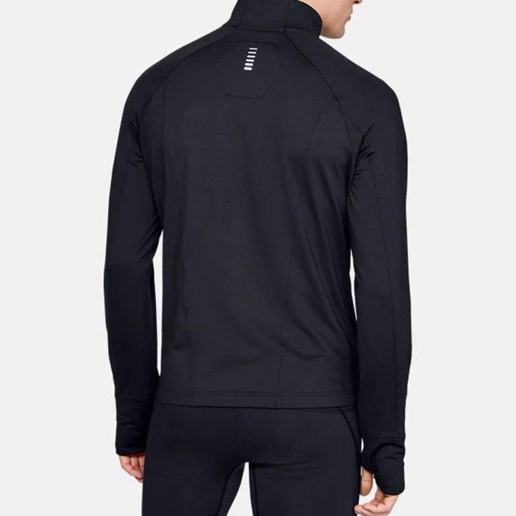 Under Armour Jackets Men's Black Stand Collar Moderate Instructor 1342707-001