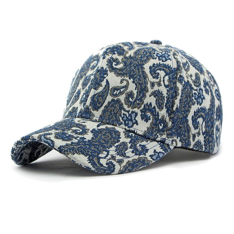 Retro Totem Graffiti Ethnic Style Print Baseball Cap Outdoor Sunscreen Duckbill Hat Fashion Sports Sun Protection Cap