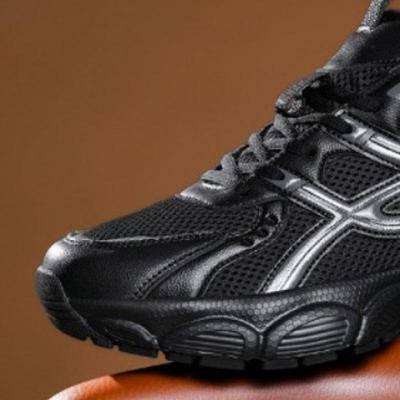 Unisex Laufschuhe mit dicker Sohle und atmungsaktivem Mesh für Frühling/Sommer 2025