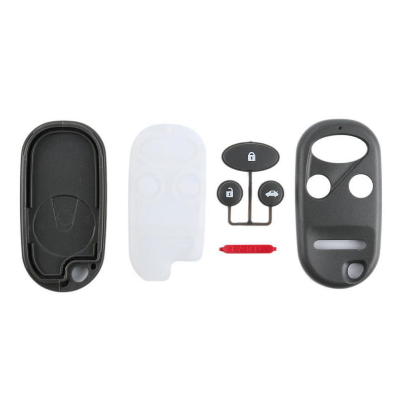 Dandkey 3/4 Buttons Remote Control Car Key Fob 315/433MHz For Honda Civic 2001 -2005 Accord Acura TL 1998-2003 CR-V 1997-2001