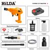 Pistol de apă fără fir de înaltă presiune Hilda: Aparat de spălat mașina portabil, alimentat cu baterie litiu și curățător de uz casnic.