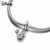925 Silver Disney Mickey Zootopia Boutique Charm Pendant Fit For Necklace Original Bracelet DIY Fine Festival Women's Party Gift