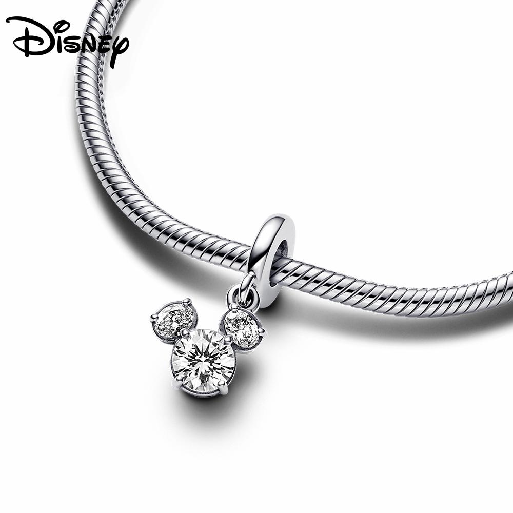 925 Silver Disney Mickey Zootopia Boutique Charm Pendant Fit For Necklace Original Bracelet DIY Fine Festival Women's Party Gift
