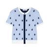 2026 Womens Street Style Star Jacquard Knit Jacket W03 7273