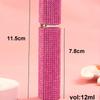 Travel Perfume Refillable Atomizer Container, Pocket Travel Size Cologne Sprayer, Fragrance Empty Spray Bottle for Traveling and Outgoing 12ml