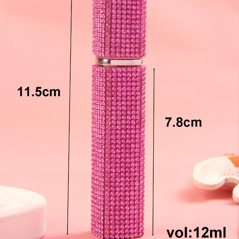 Travel Perfume Refillable Atomizer Container, Pocket Travel Size Cologne Sprayer, Fragrance Empty Spray Bottle for Traveling and Outgoing 12ml