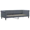 Vidaxl Sofa Z Funkcją Spania, Ciemnoszara, 80X200 Cm, Aksamitna