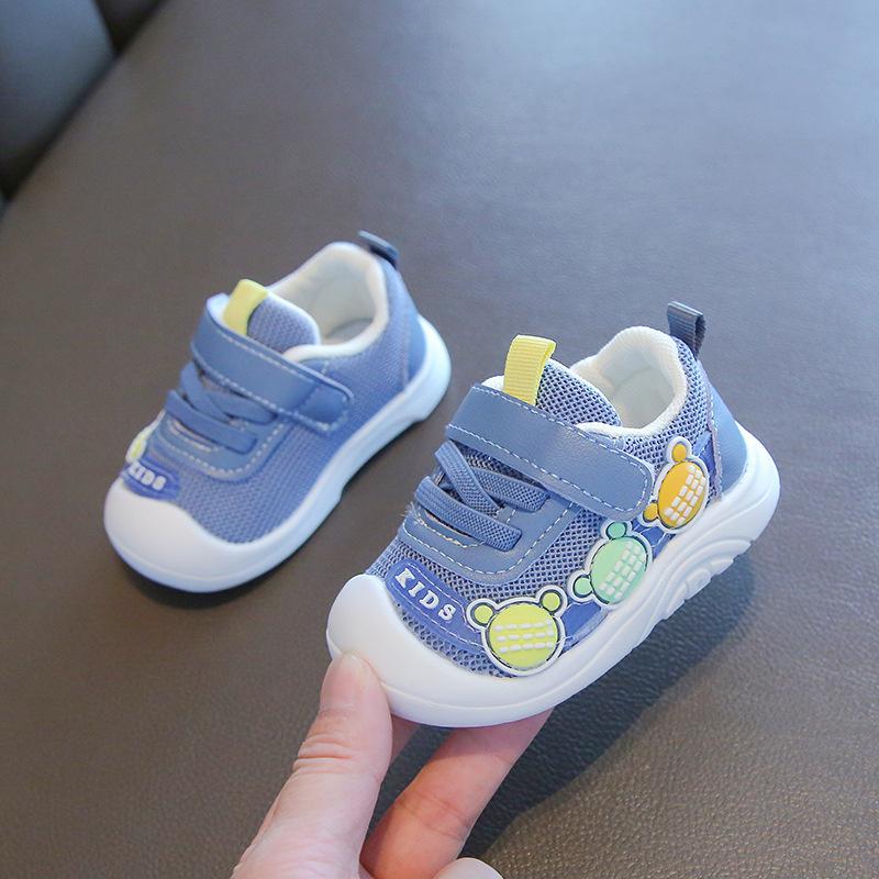 2025 New Spring Autumn Girl's Sneakers Children's Baby Mesh Breathable Casual Flats Shoes Outdoor Running Shoes