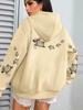 Unisex European Style Sea Turtle Hoodie – Versatile, Funny Sweatshirt for Spring & Autumn