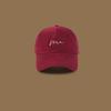Unisex Trendy Baseball Cap With Large Visor And Text Print In Colors Multiple