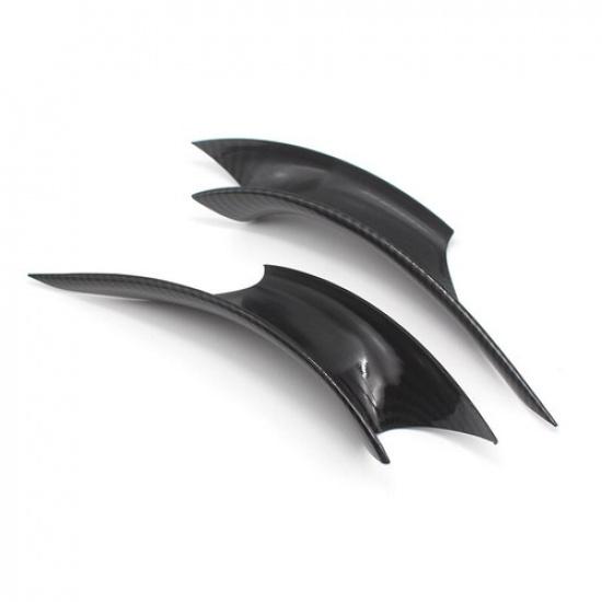 2x Carbon Fiber Inner Door Handle Pull Cover For BMW 3 4 Series F30 F35 2012-18