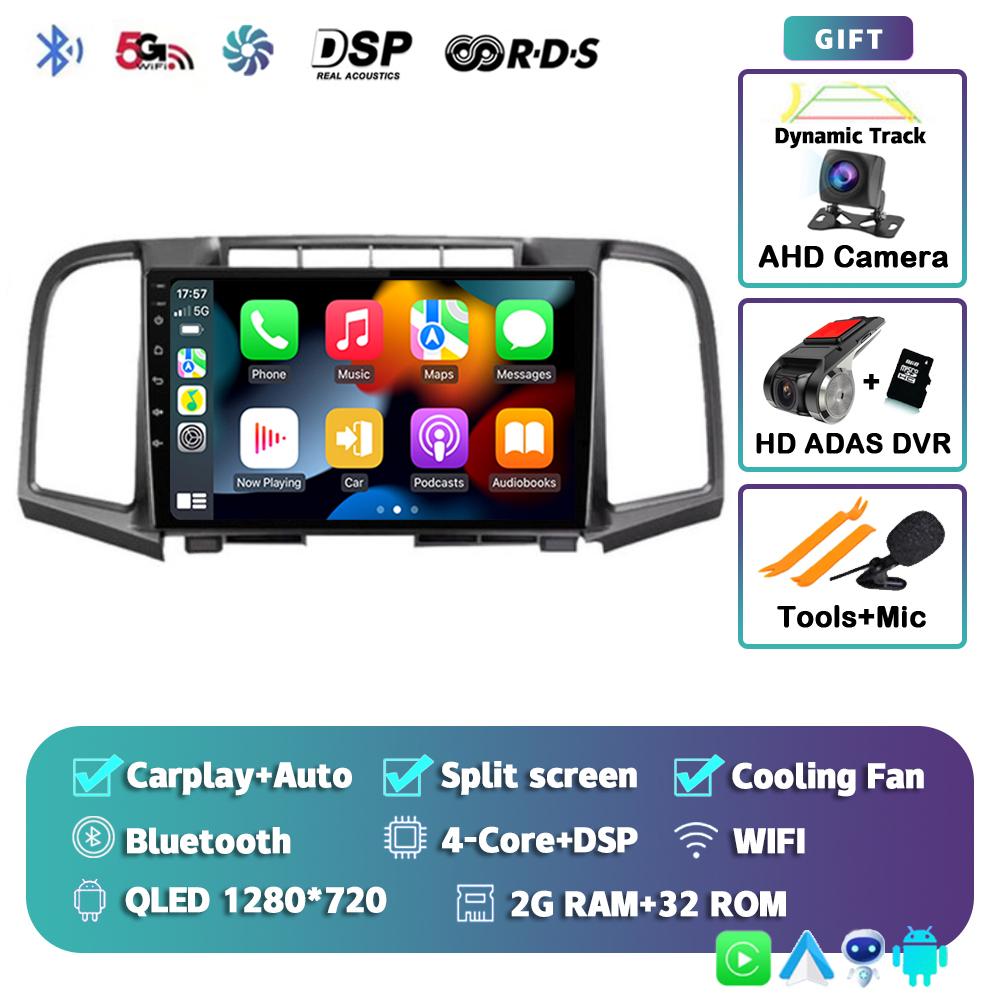 Android14 Carplay Auto For Toyota Venza 2008 - 2012 2013 2014 2015 2016 Car Radio Multimedia Player Video Stereo WIFI+4G BT 2DIN