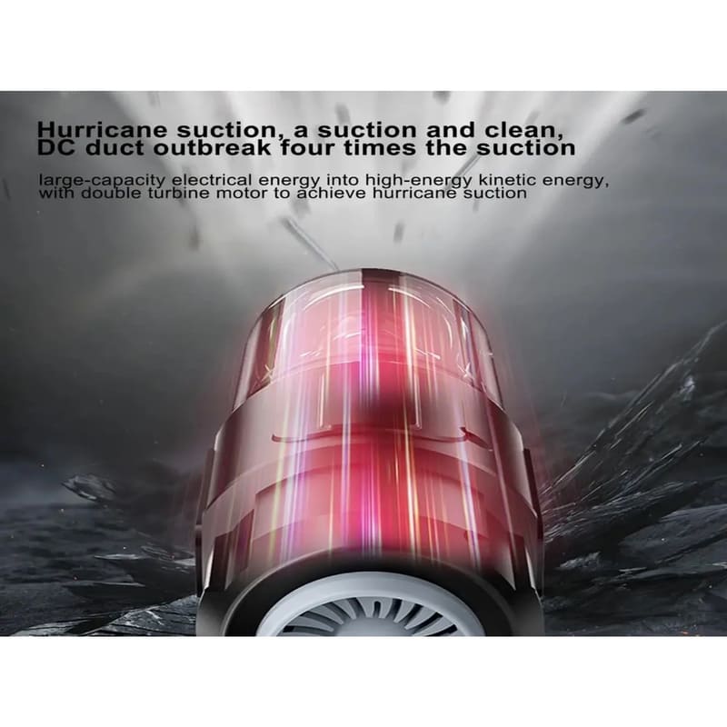 New Wireless Car Vacuum Cleaner Handheld Small Super Powerful Charging Home Car Suction and Blowing Dual-purpose Portable Long-lasting Battery Life