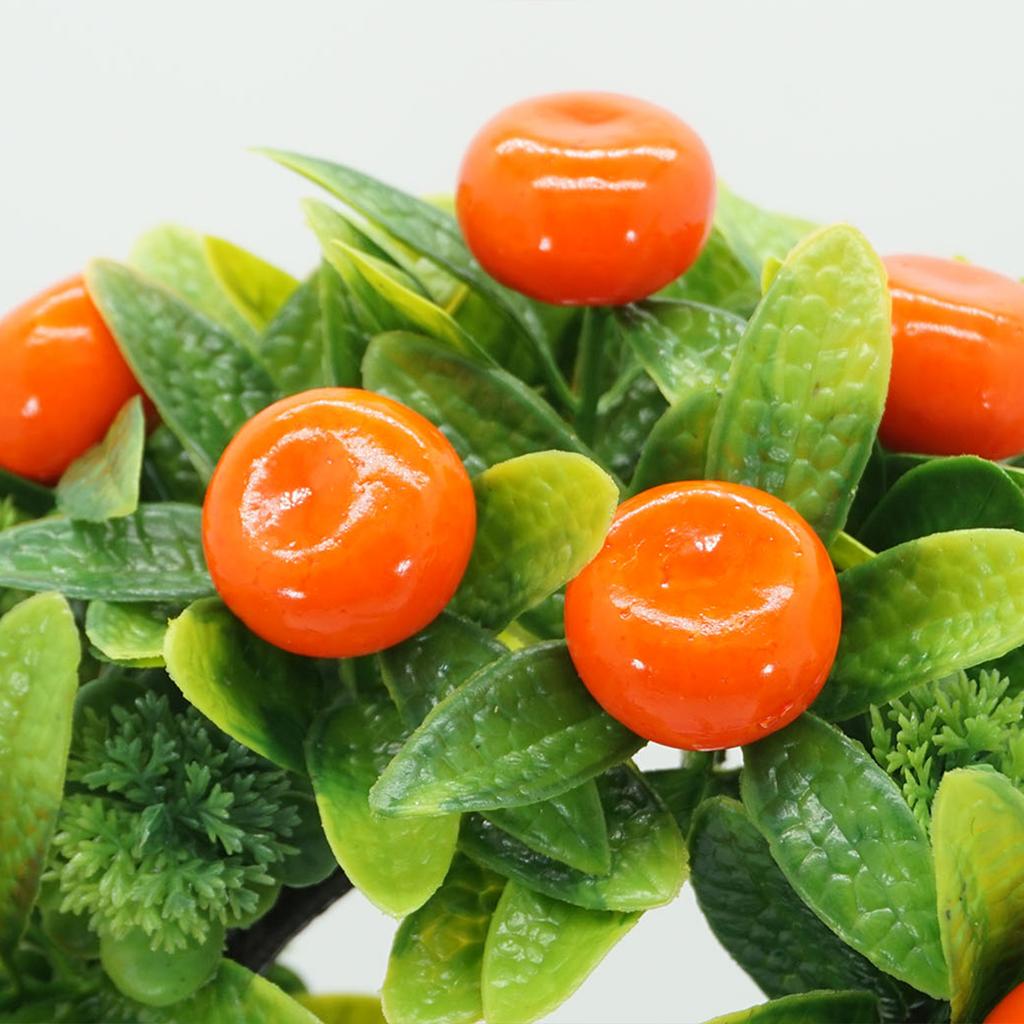 Simulation Fruit Fake Flowers Bonsai Artificial Fruit Decorative Potted Plants Home Indoor Desktop Ornaments
