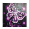 Diamond Painting Partial Special Drill DIY Sparkle Butterfly Picture Pink