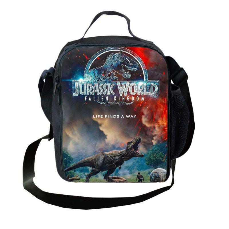 Jurassic Park Dinosaur 3d Lunch Bag For Kids With Tyrannosaurus Rex Print