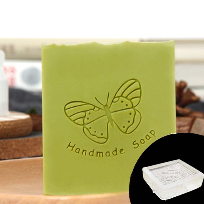 

Штамп с буквенным узором ручной работы, натуральная печать для уборки дома с ручкой, акриловый прозрачный штамп для мыла, главы по изготовлению своими руками