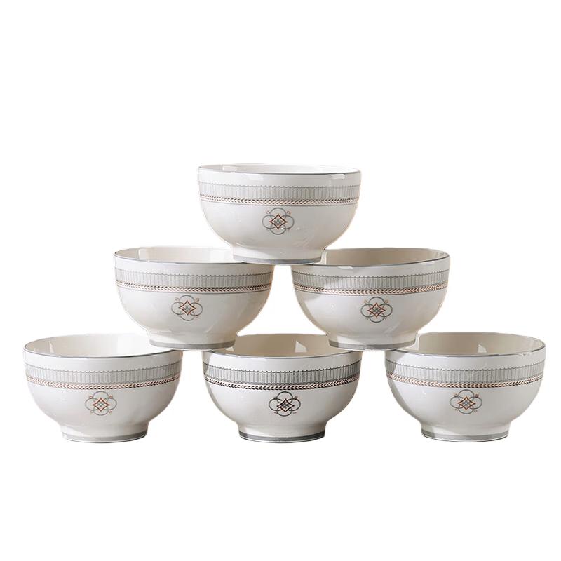 Tanghui 6-Piece Ceramic Dinnerware Set