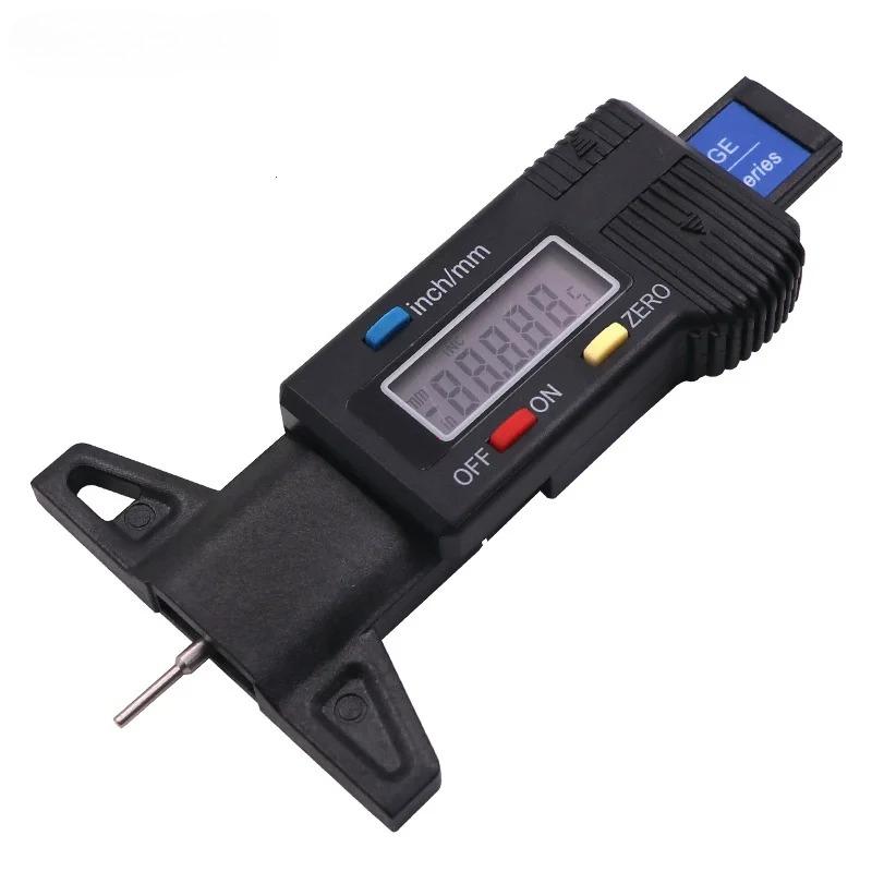 Digital Car Tyre Tire Tread Depth Gauge Meter Auto Tire Wear Detection Measuring Tool Caliper Thickness Gauges Monitoring System