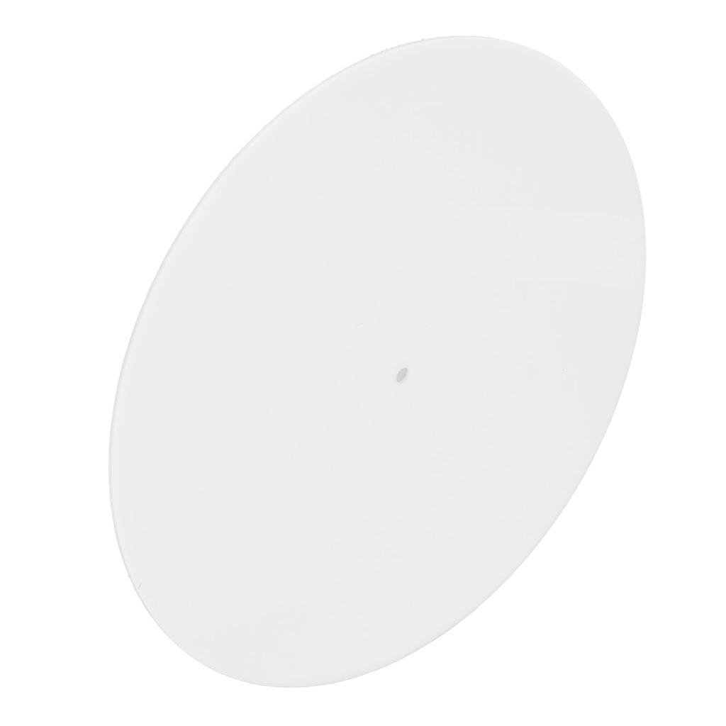 Plattenspielermatte Reduzieren Sie statische Staubgeräusche Ersatz Acryl Record Platter Slipmat für 12 Zoll