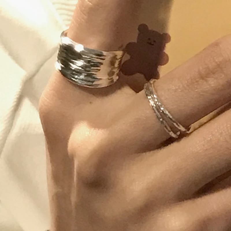 wolchang Wild texture Ring (1.3mm)
