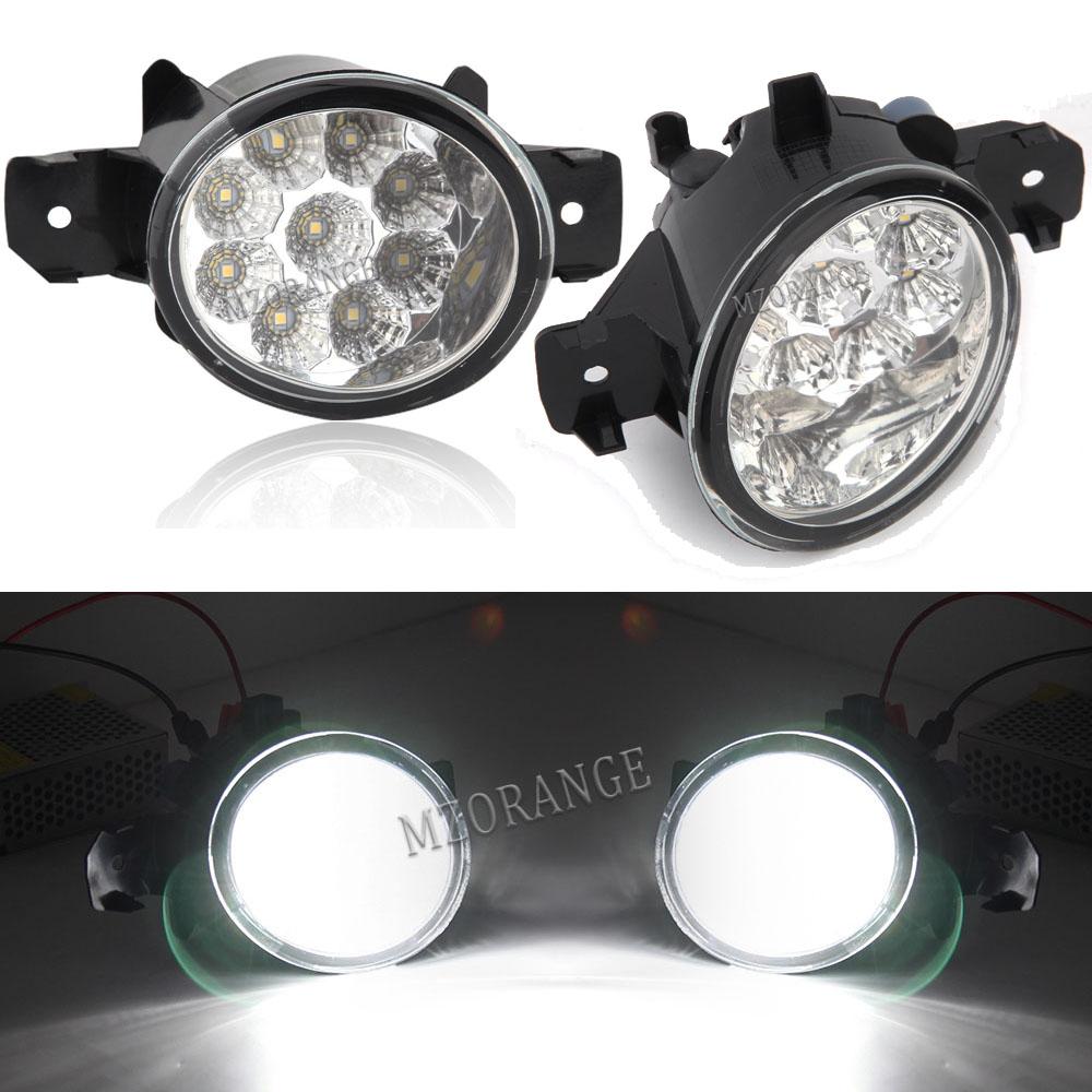 Fog Light for Nissan Sentra Qashqai J10 X-Trail T31 T30 Primera Teana Altima Maxima Almera 2001-2015 Fog Lights LED