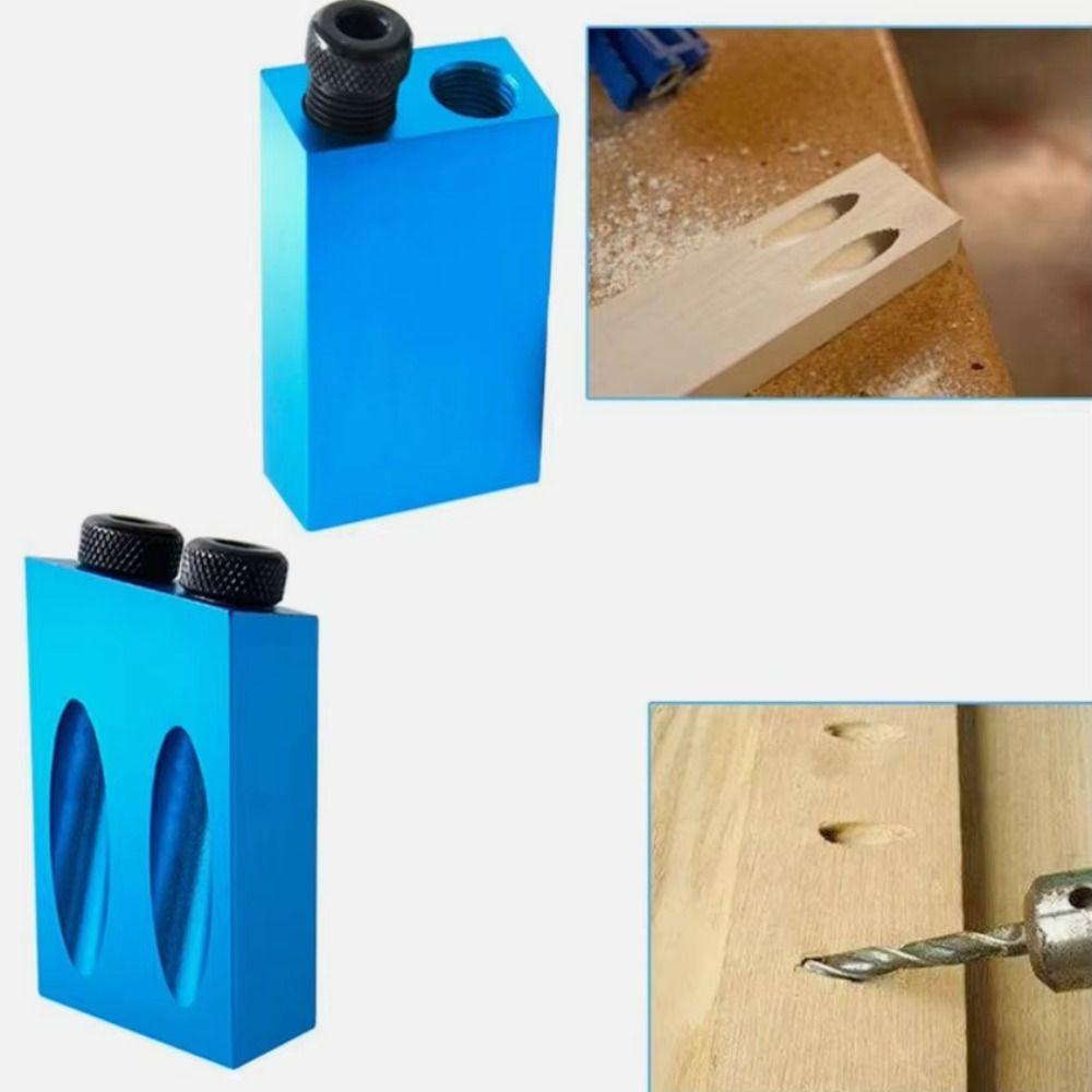 Aluminum Zinc Zinc Alloy Oblique Hole Locator Precision Angle Drill Guide  Woodworking Projects