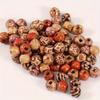 100Pcs/Bag Small Size Jewelry Type Mixed Wooden Beads Big Hole Beads Fit Charm Bracelet DIY for Jewelry Making.