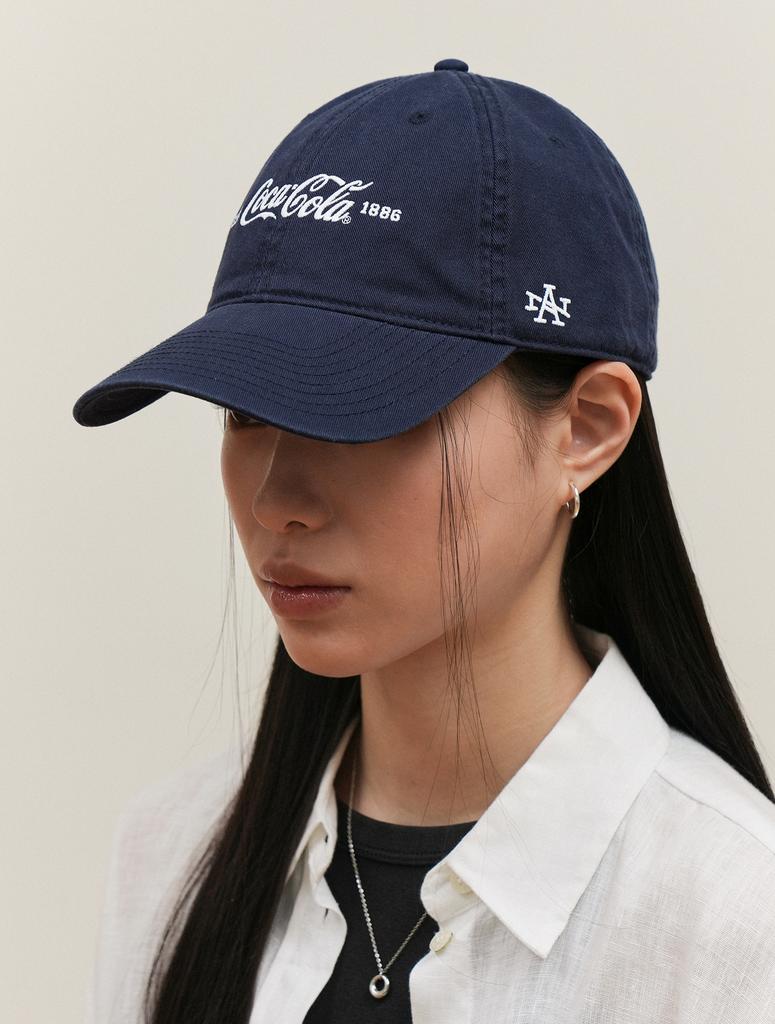 Amelikannideul Coca-Cola Newprep Ballpark Cap - Navy