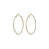 111 Silver Needles European and American Exaggerated Diamond-set Large Circle Earrings, Fashionable Temperament Earrings Show Face Thin Earrings