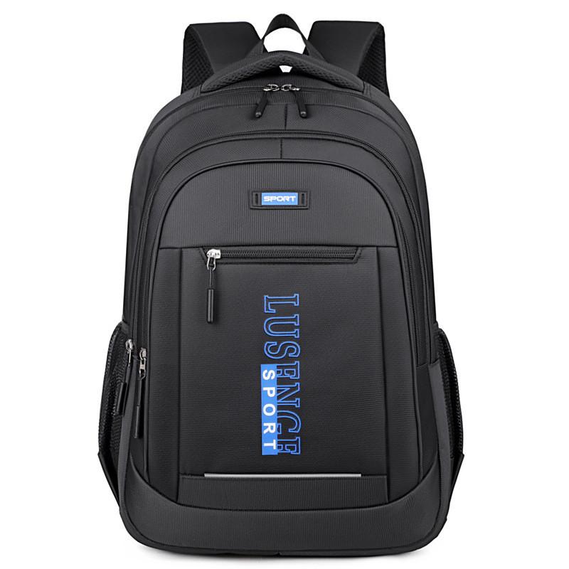 

Oxford Canvas Travel Backpack With Breathable Design For Men And Women чёрный