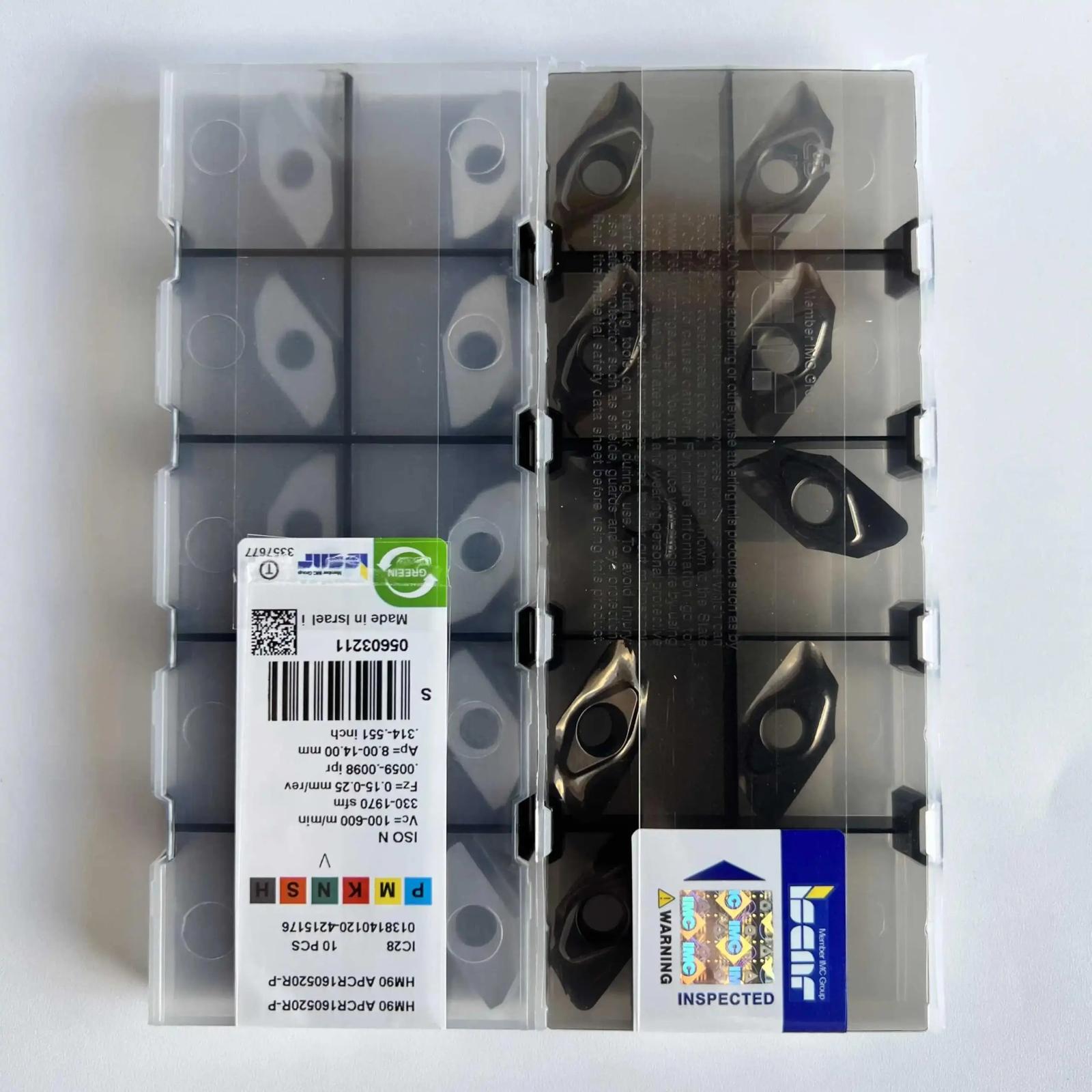 

ISCAR / HM90APCR160520R-P IC28 /Industrial indexable carbide inserts 10 Pcs