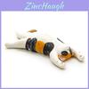 Cachorro Agachado de Desenho Animado Fofo Gato Laranja Corgi Coelho Modelo Secreto Para Presentear e Colecionar