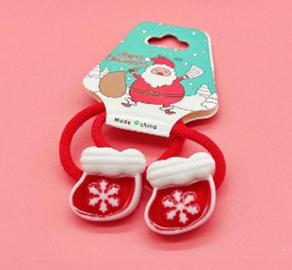 2021 Christmas Santa Claus Hair Ties & Headbands for Kids - Hair-Friendly Accessories