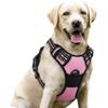 Dog harness, anti-pull, pet harness,  outdoor pet vest with 3M reflective strips, Oxford cloth material, suitable for small, medium and large dogs,