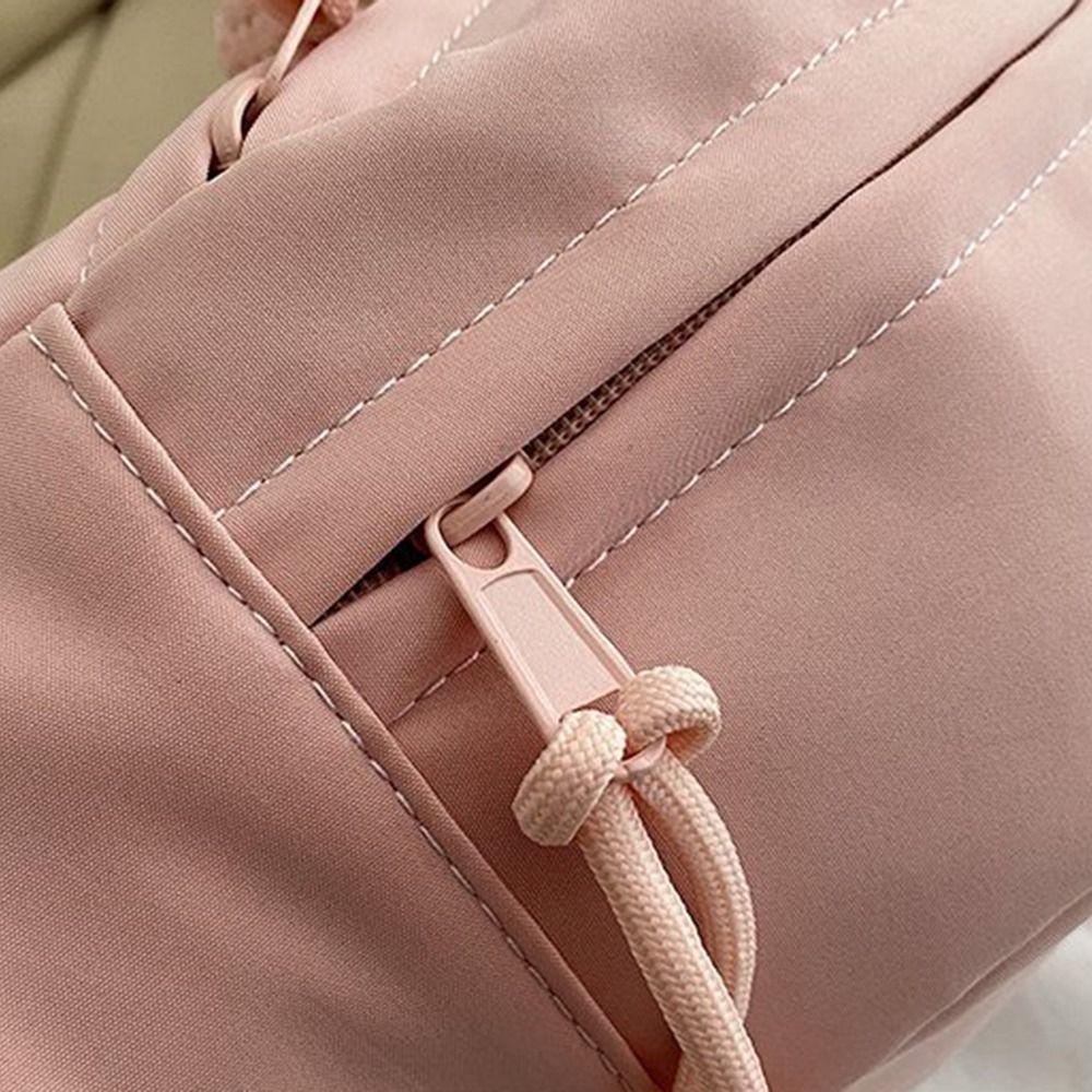 Ladies Canvas Crossbody Bags Solid Color Women Sling Waist Pack Women's Chest Bag Waterproof Hiking Bag Handbags