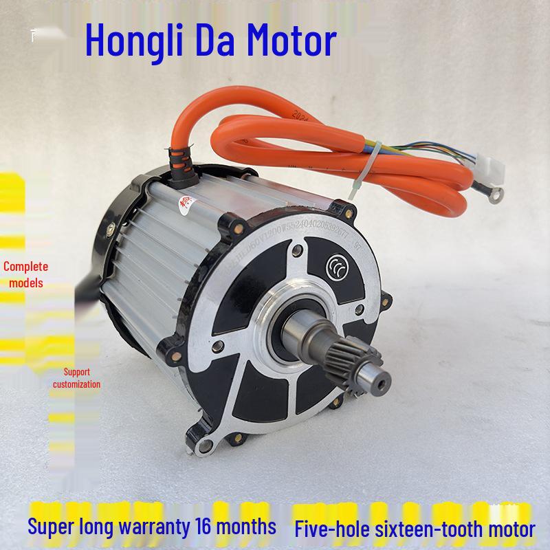 Electric Tricycle Differential Motor Assembly 48V - Honglida