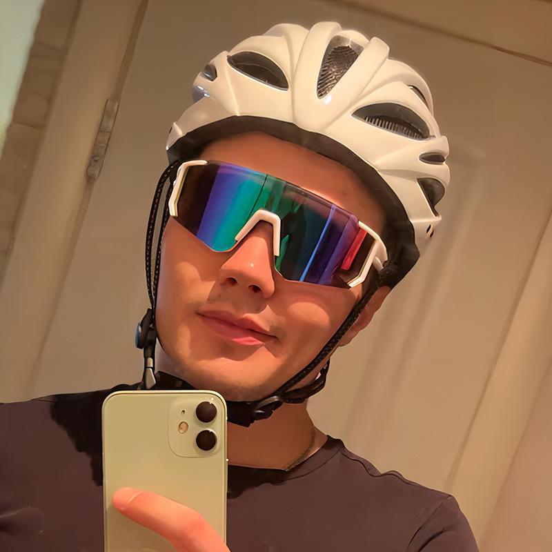Outdoor Ski Goggles Cycling Windproof Glasses Sunglasses Large Frame Bicycle Mountaineering Men And Women Foreign Trade Integration