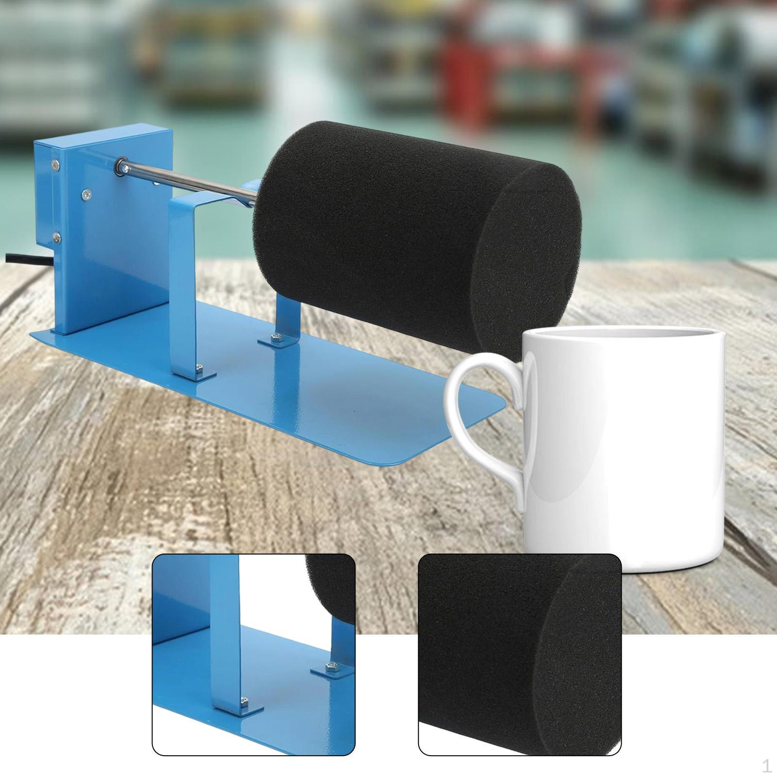 Устройство для переворачивания кружек и стаканов, стальная рама, противоскользящее устройство для вращения чашек.